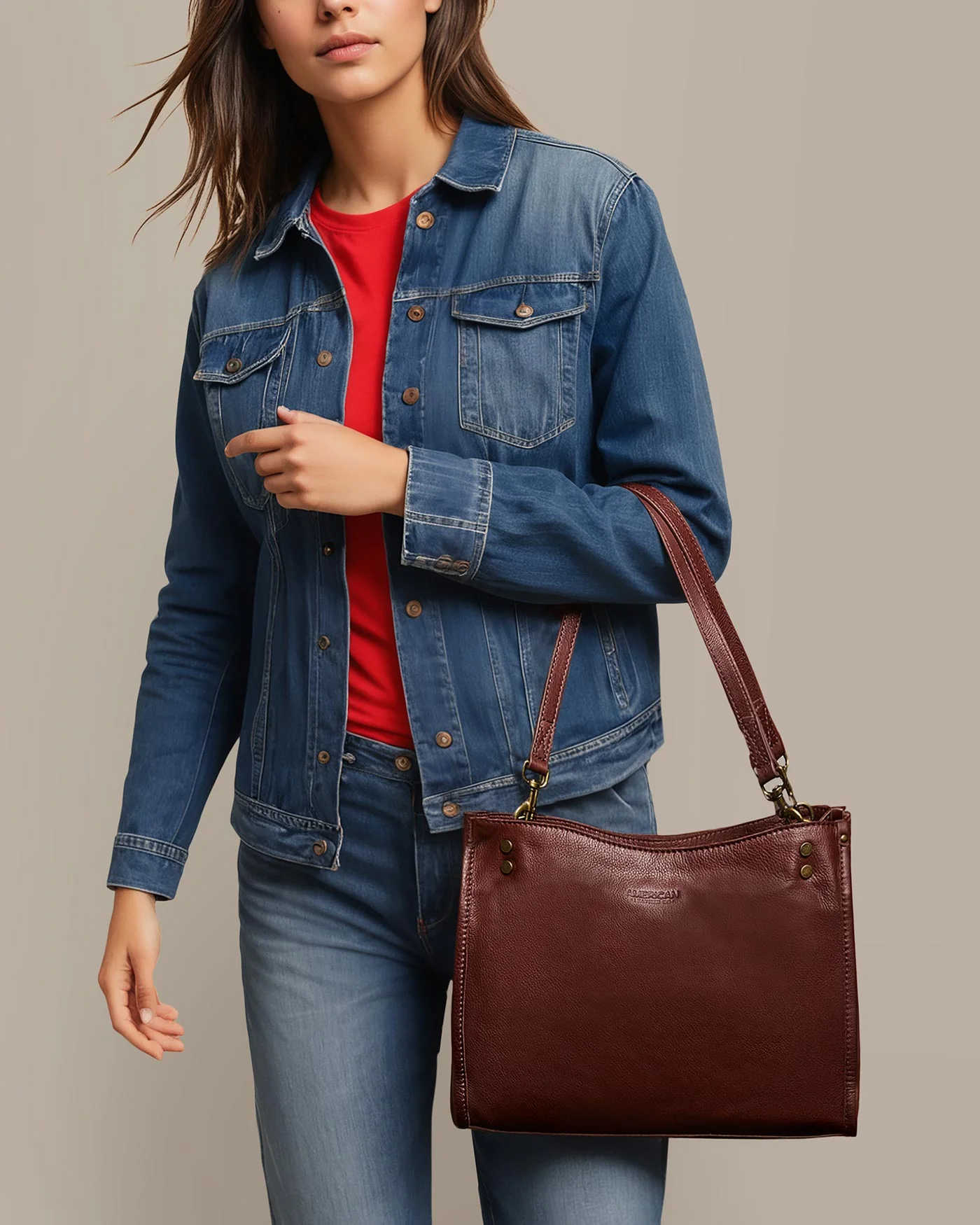 Lenox Triple Entry Satchel - Image 38