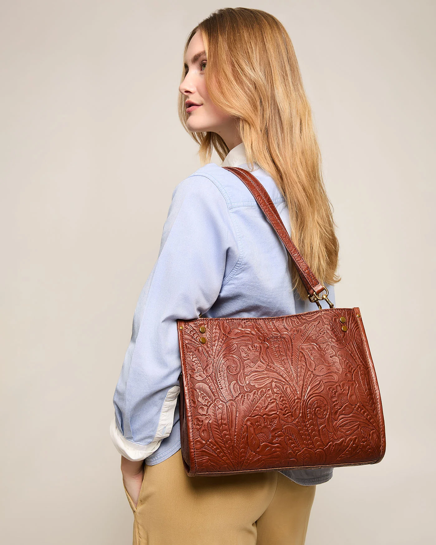 Lenox Triple Entry Satchel - Image 14