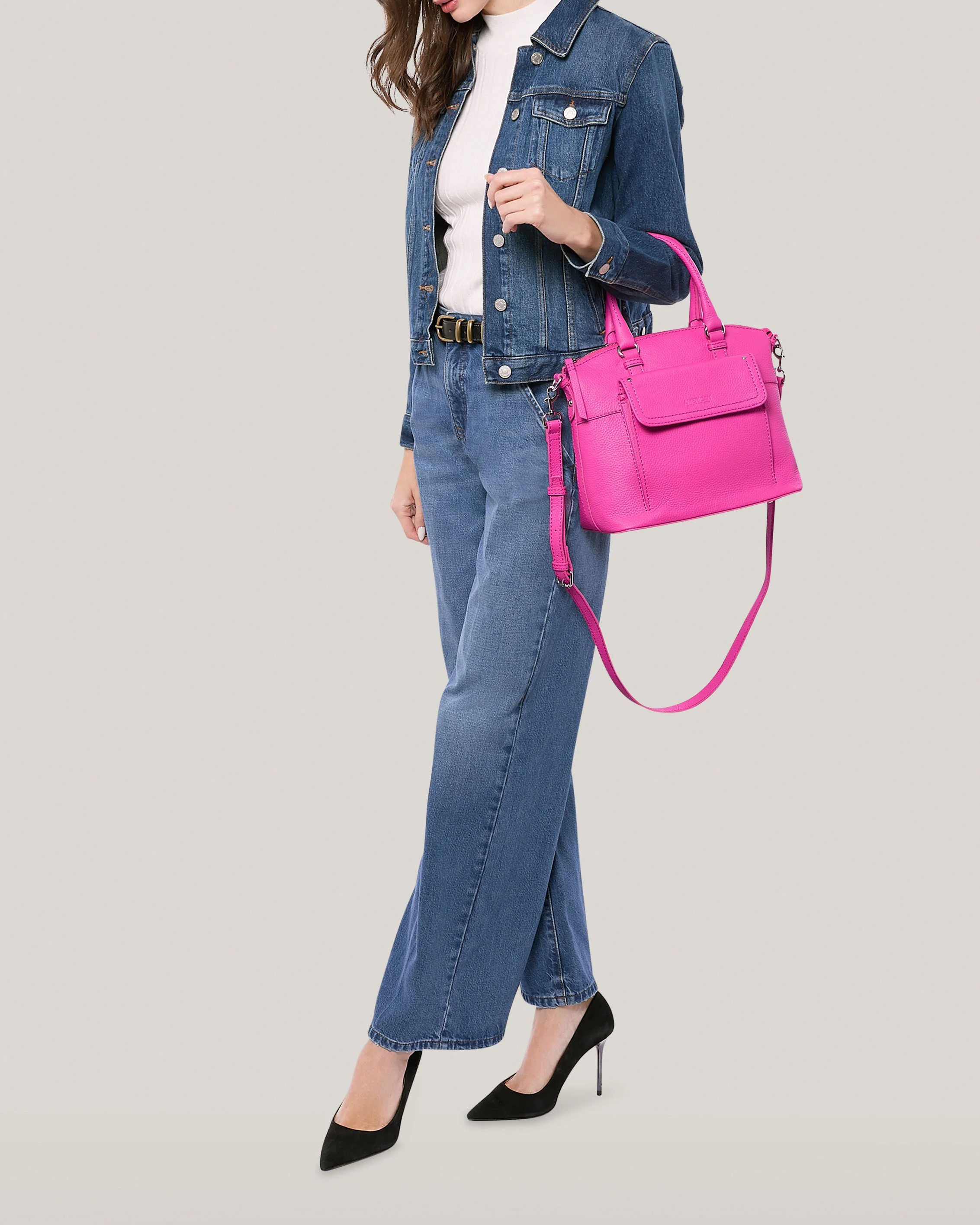 Vona Convertible Dome Satchel - Image 12