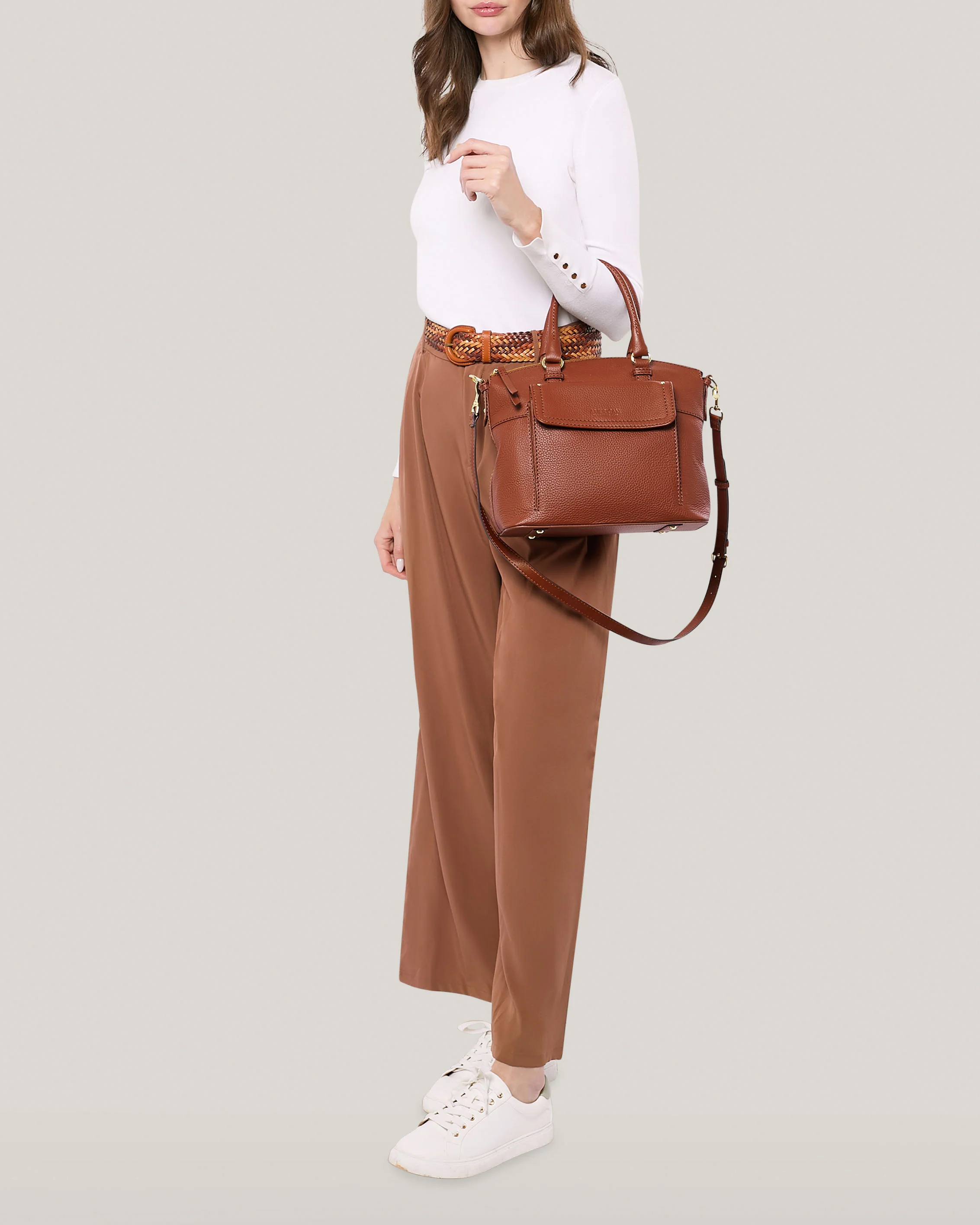 Vona Convertible Dome Satchel - Image 6